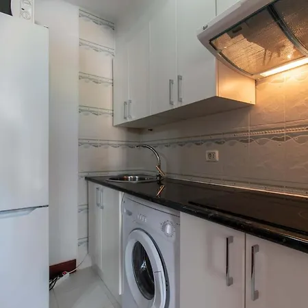 Apartamento Park Santiago Iv 217 - Studio On The Ground Floor With Washing Machine
